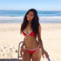 Sexy Split Bikini Ladies Swimsuit Fashion Cute Solid Color Triangle BIKINI Swimsuit